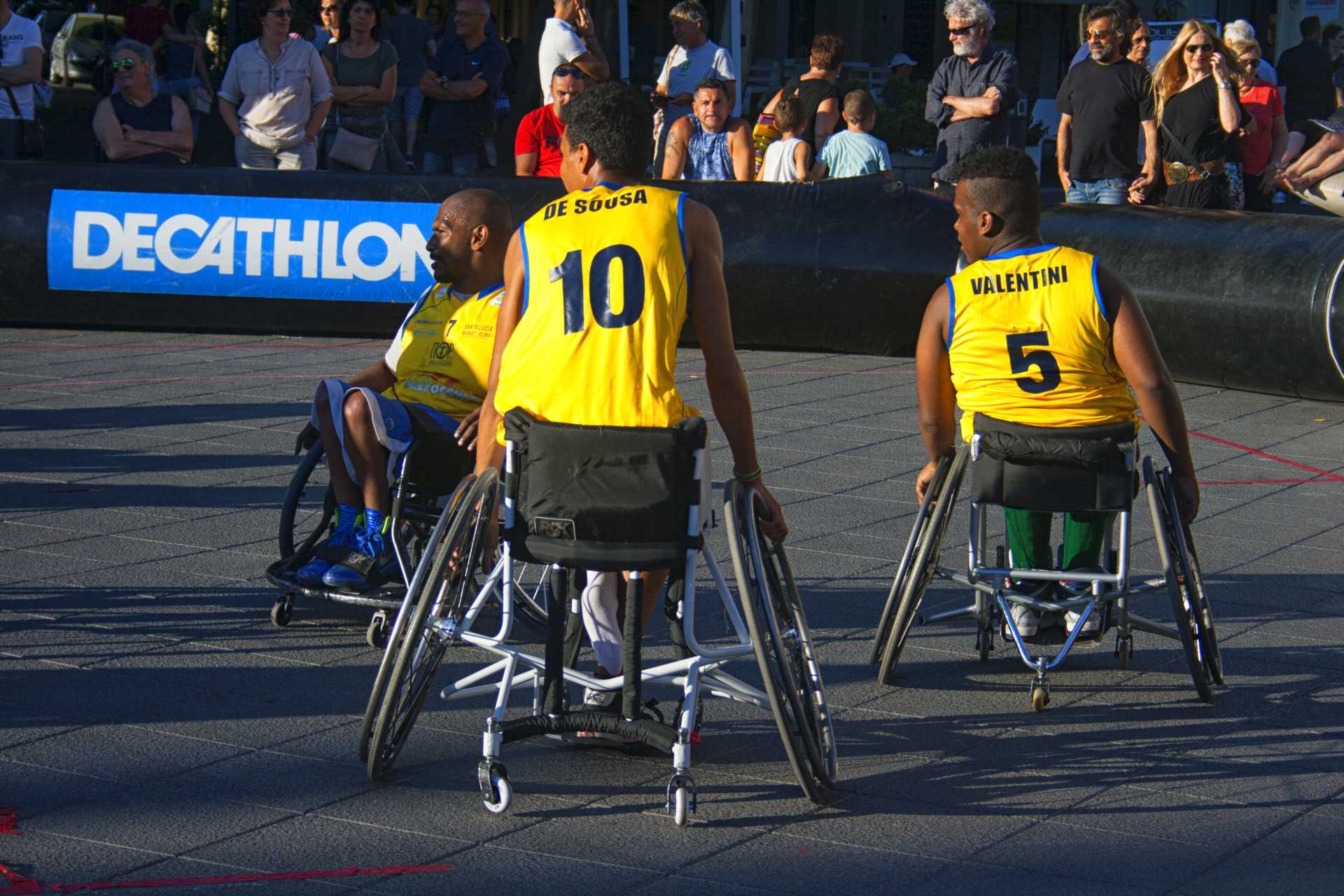 In.To. Rome, Togheter We Stand: Basketball and Wheelchair Basketball